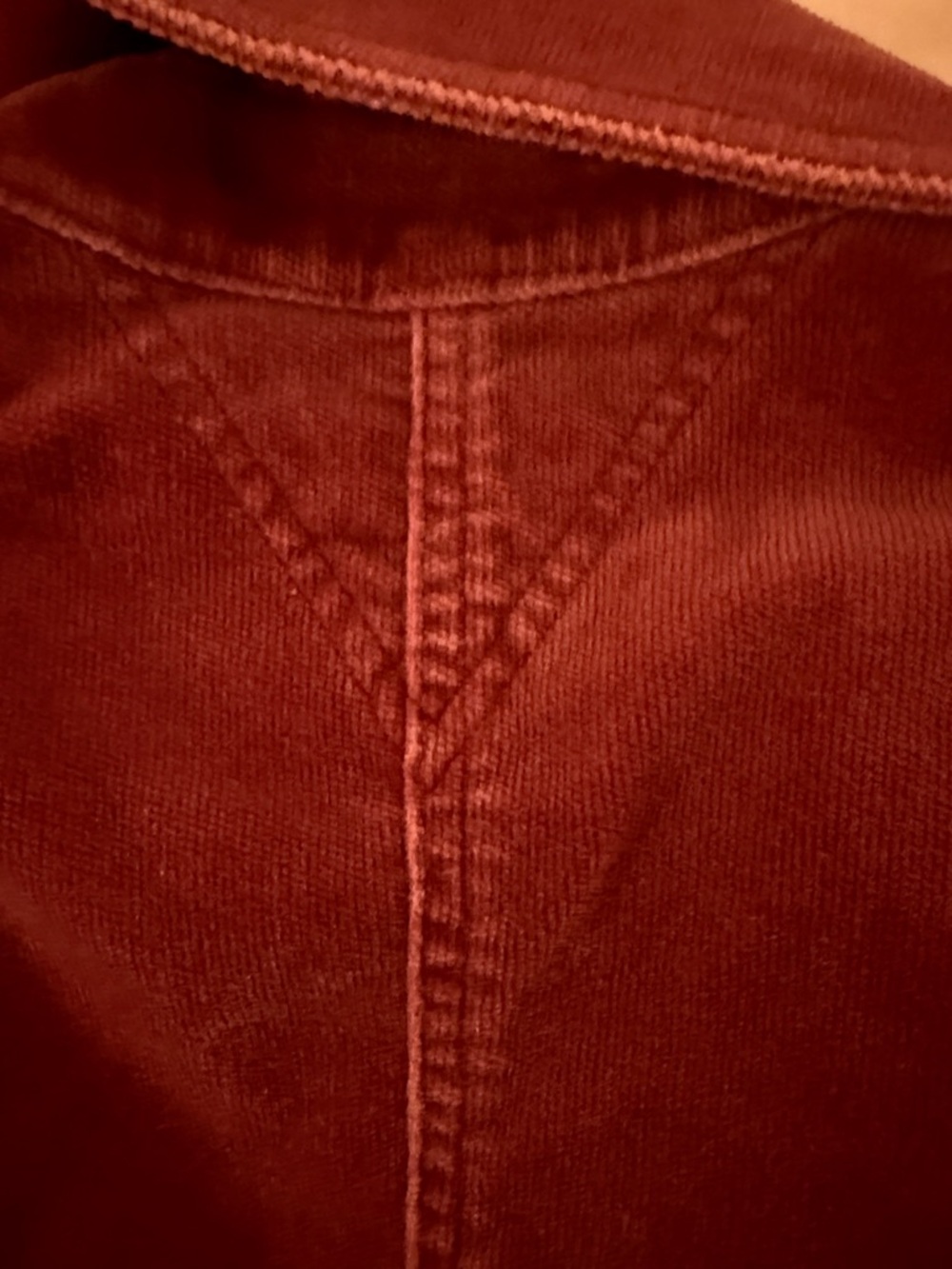 Tommy Hilfiger Women's Wine Corduroy Blazer Jacket - Picture 8 of 10